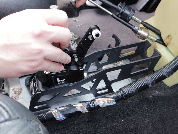 Install the Hybrid Racing V3 shifter.