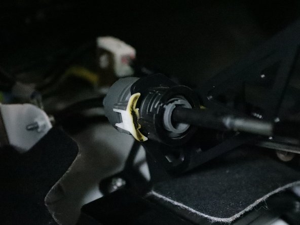 Refer to step 13 &amp; 14 and re-install the shifter cables onto the Hybrid Racing shifter.