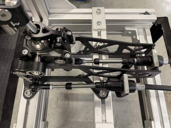 The cables are now installed. Depending on the application, be sure to keep the cables away from all heat sources.