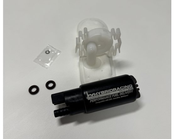 These instructions show the 02-04 RSX Type S pump assembly. This pump will work in all 01-05 Honda Civic and 02-06 RSX base and Type S models.