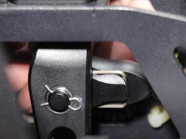 Install the right cable to the bottom of the shifter.