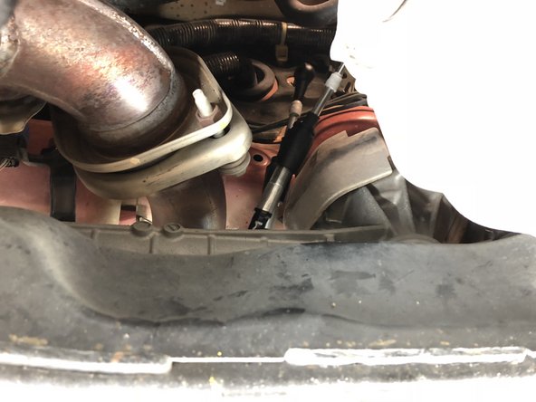 install the shifter cables in the order you removed them. Feed them into the engine bay and then into the cabin.