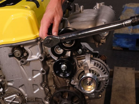 Bracket toruqe spec: 16ft-lb