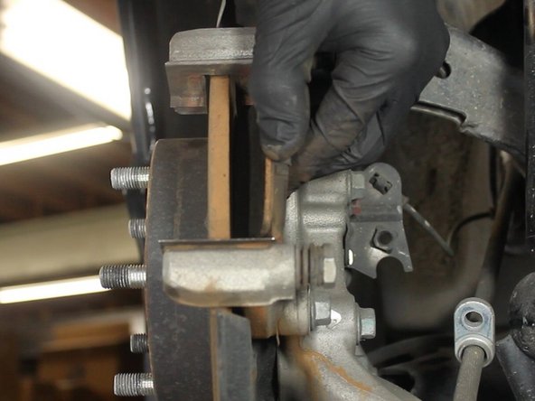 Install brakes pads.