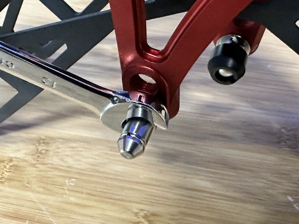 This is the L/R movement. Adjust this pin to shorten or lengthen the left/right motion of the shifter.