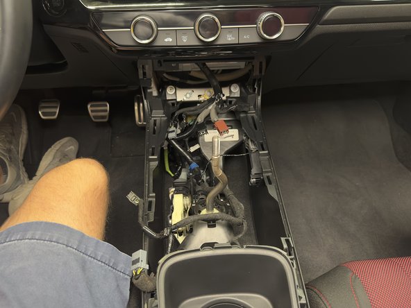 Be sure to disconnect the wireless charger (if equipped)