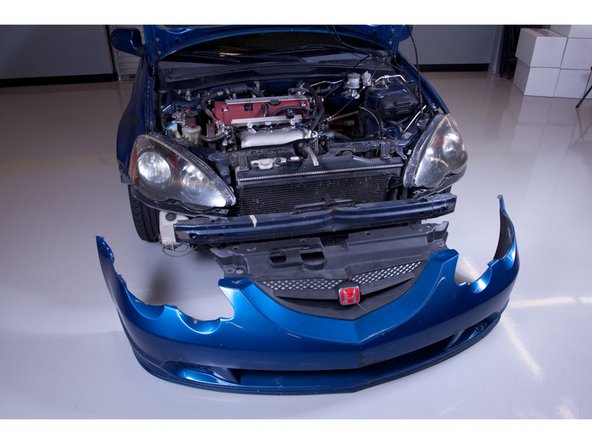 Remove the bumper cover and set it aside.