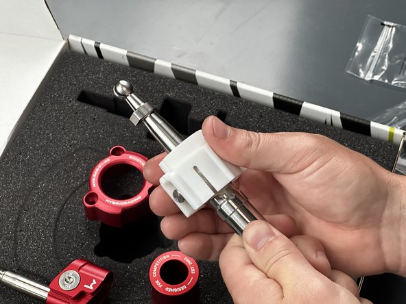 Make sure the center line of the SPS is pointing up, and the reverse notch is pointing to the left.