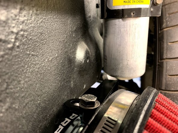 We recommend keeping the plastic wrap on the intake tube to reduce the dirt that can get stuck to it during the install process. Remove it once it is installed.