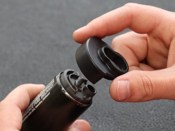 Install the OEM rubber bushing on the new Hybrid Racing fuel pump. Use the supplied pick-up filter and retaining ring as well.