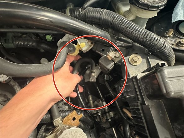 If your vehicle already has a flexible braided clutch line, save yourself the mess and DO NOT remove from CMC yet.