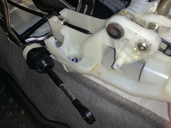 Remove the wiring harness from the shifter base.