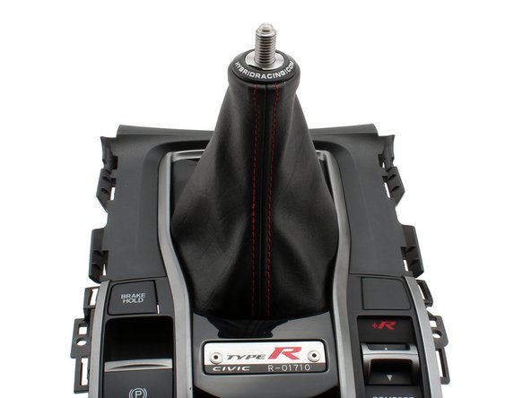 This adaptable shift boot collar is a universal part that works with any fabric shift boot and any shift knob!