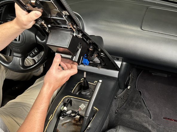 Depending on the model year, there may be more connectors to disconnect than are shown.