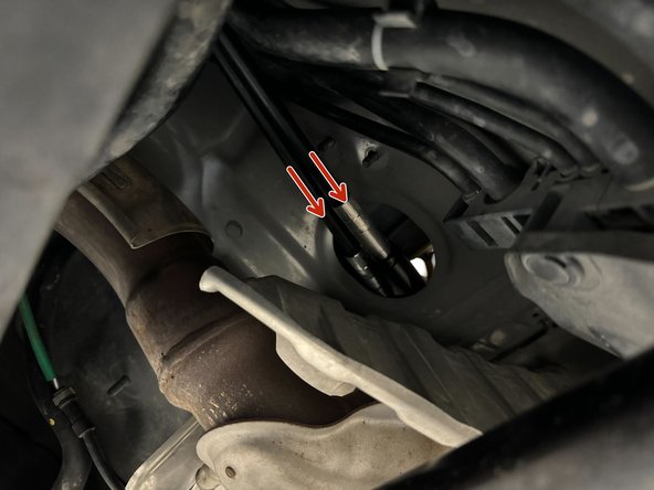 Once cables are inside cabin, move to interior to pull through.