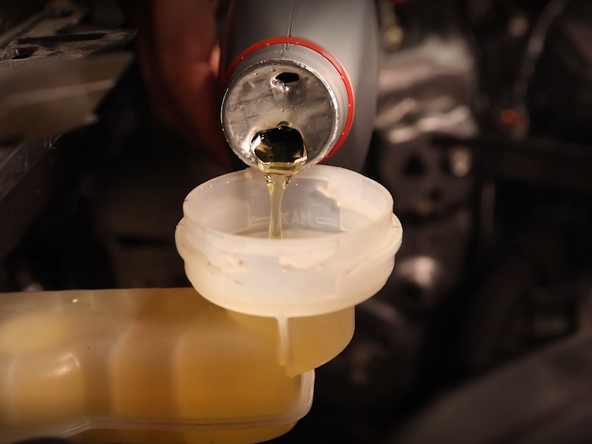 Be sure to keep the reservior filled during the entire sequence.