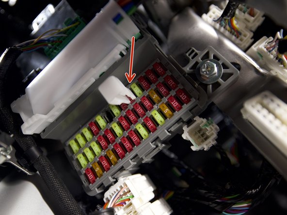 This does not affect the SRS system because the fuse is still present.