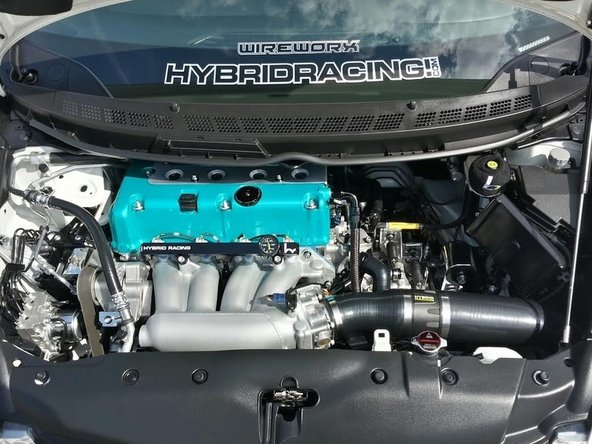 You must change the calibration on your Hondata Flash-Pro before cranking the engine. This intake is NOT designed to work with a MAF sensor, so upload a MAP based tune accordingly.