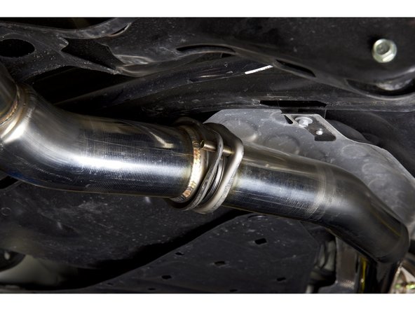 Do not fully tighten the system.