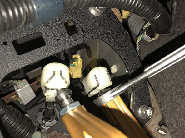 Loosen the lock nut and thread the ball inwards or outwards to adjust each movement.