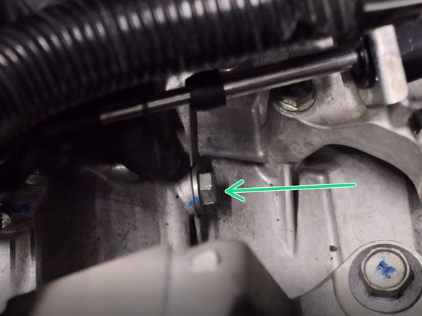 Locate the detent spring and remove it.