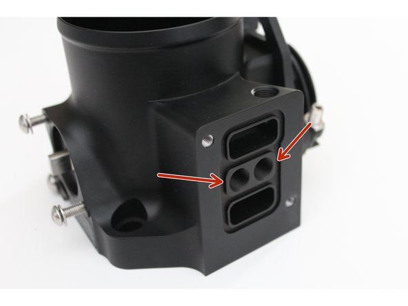 If you are not using the idle air control valve (IACV) you can use the supplied 1/8th NPT plugs to block off the essential air ports.