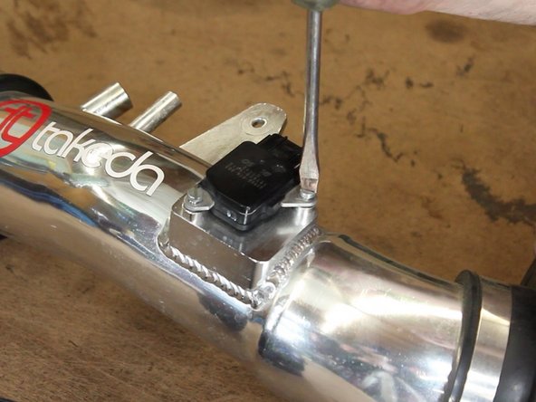 Remove the OEM MAF and install it into the HR intake chamber.