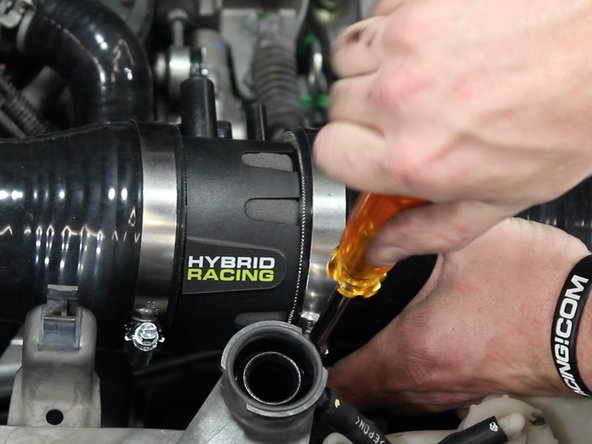 Re-connect the MAF sensor.