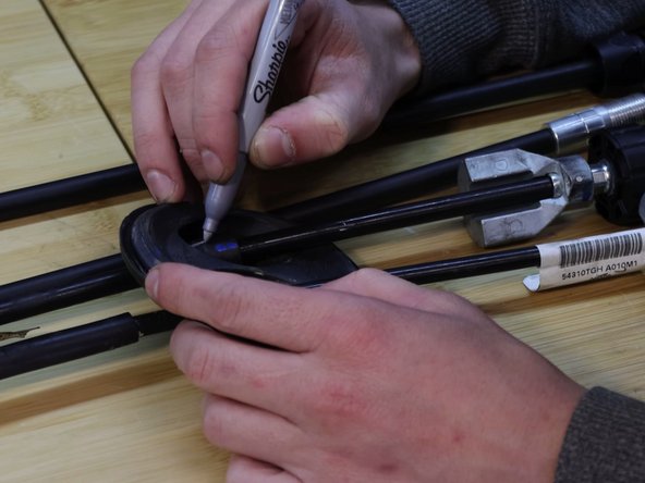 You must transfer the rubber grommet from the factory cables to the new cables.