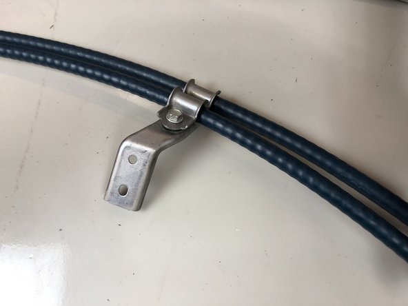 Repeat these steps for the second bracket.