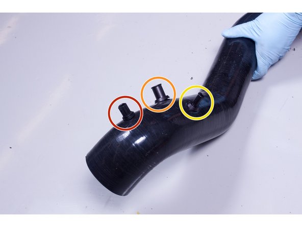 The VC breather hose and AAV connections are optional. The IAT MUST be installed. 