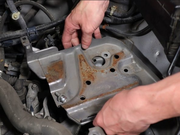 Remove the battery tray and set it aside.