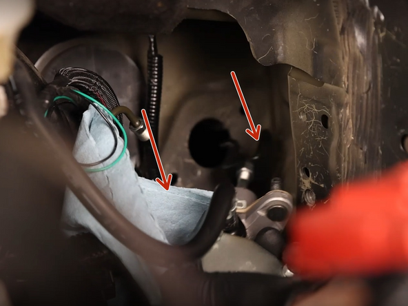 Remove the CMC from the vehicle.