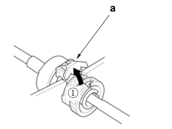 Now you will need to remove the shifter cables from the shifter. This is a three-part process.