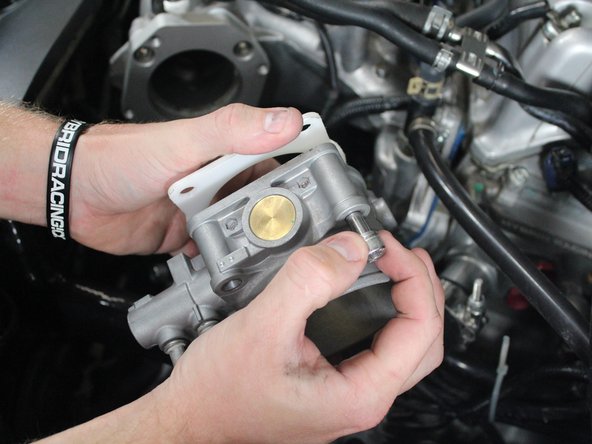 Grab your new ZDX throttle body and prepare it for installation by removing the map sensor from the top port, you will not need this.''''