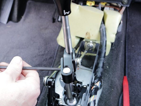The shift knob can be raised or lowered to suit your driving position, be sure that these bolts are extremely tight to prevent unwanted movement. No thread locker is necessary.