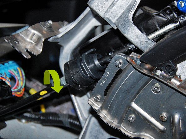 First, using your two thumbs separate the wire clips holding the endlinks on the shifter and slide them off of the ball joints