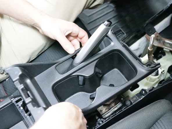 Remove it completely and set it aside.