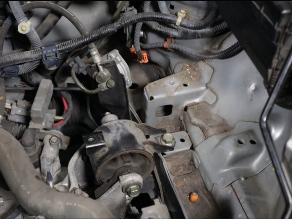 Remove the battery tray and set it aside.