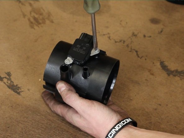 Remove the OEM MAF and install it into the HR intake chamber.