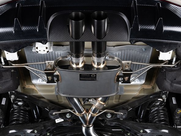 Start the vehicle and check for exhaust leaks. Once you have tightened the system and confirmed it is not leaking you are now able to actuate the valve and hear the audible change.