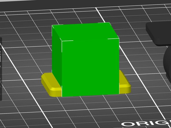 Drag the support enforcer to the desired location, and select Slice now for a preview of how it will print.