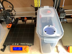 How to unload and reload filament from the Prusa MK3 dry box