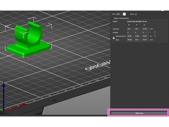 The simplest way to generate supports is by selecting the Supports dropdown menu, and then selecting Everywhere.  This will apply supports wherever the software has sensed they might be needed.