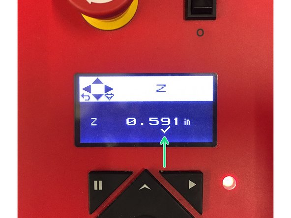 If it will not clear your media, on the machine's main control screen, tab down to 'Z' using the up/down arrows on the machine's keypad, followed by 'OK'
