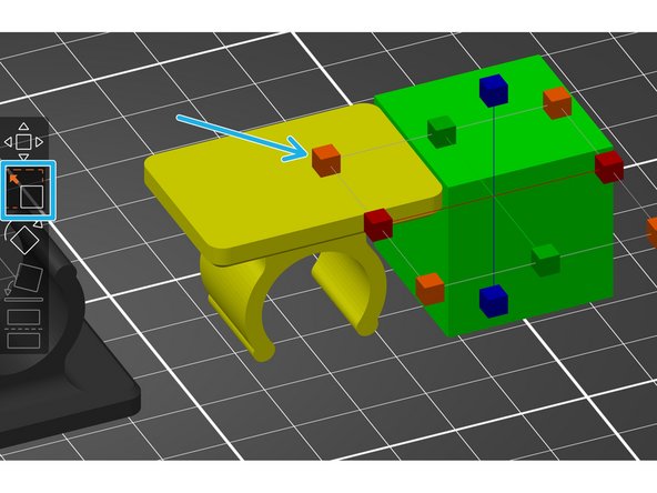 A 1&quot;x1&quot; cube, sphere, cylinder or slab will be generated based on your selection.  The dimensions of this object can be modified by selecting it and using the scale tool from the lefthand tool bar, by selecting and dragging the square handles for each axis.