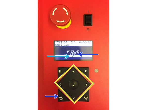 Before moving the cutting head, visually check to make sure the cone will clear your media height to ensure it will not crash.