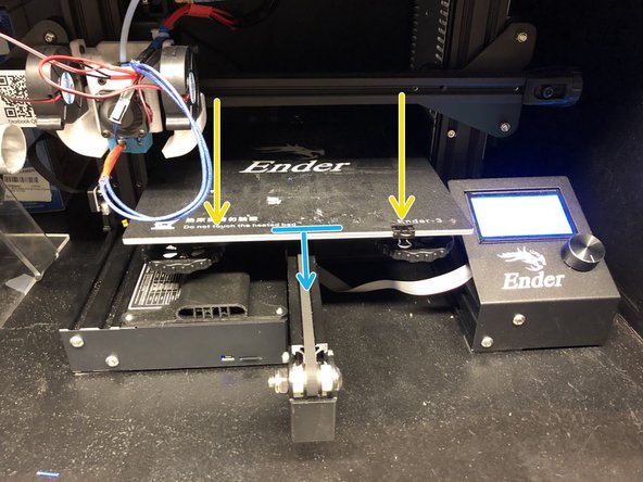 Check Bed Temperature on the Home Screen