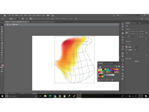 Using (v) select the rectangle and delete it.