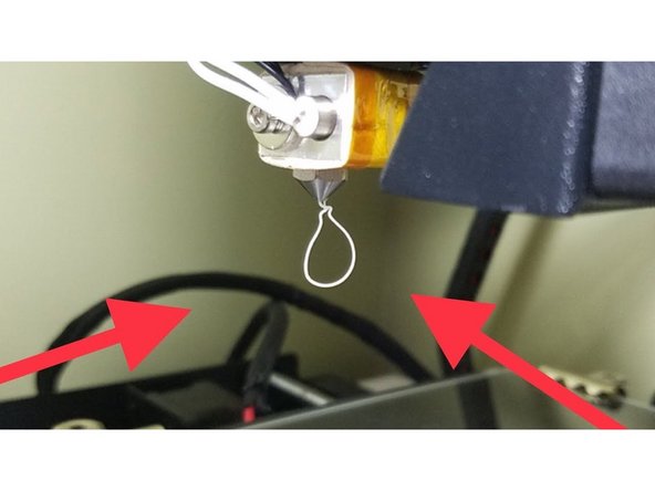 Your filament is clean and straight! Start your print.